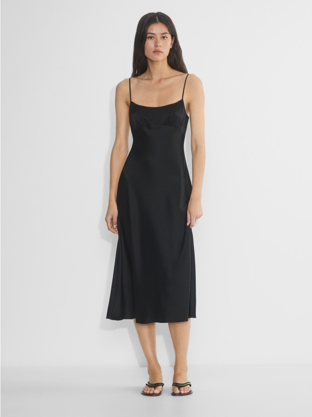 Aritzia Wilfred Toulouse Satin Dress